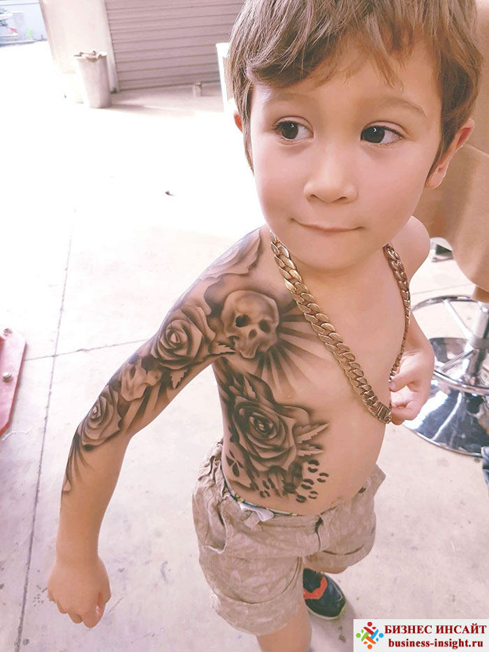 Временные (смываемые) татуировки для детей