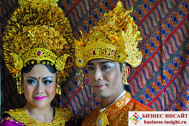 Балийская свадьба, Индонезия