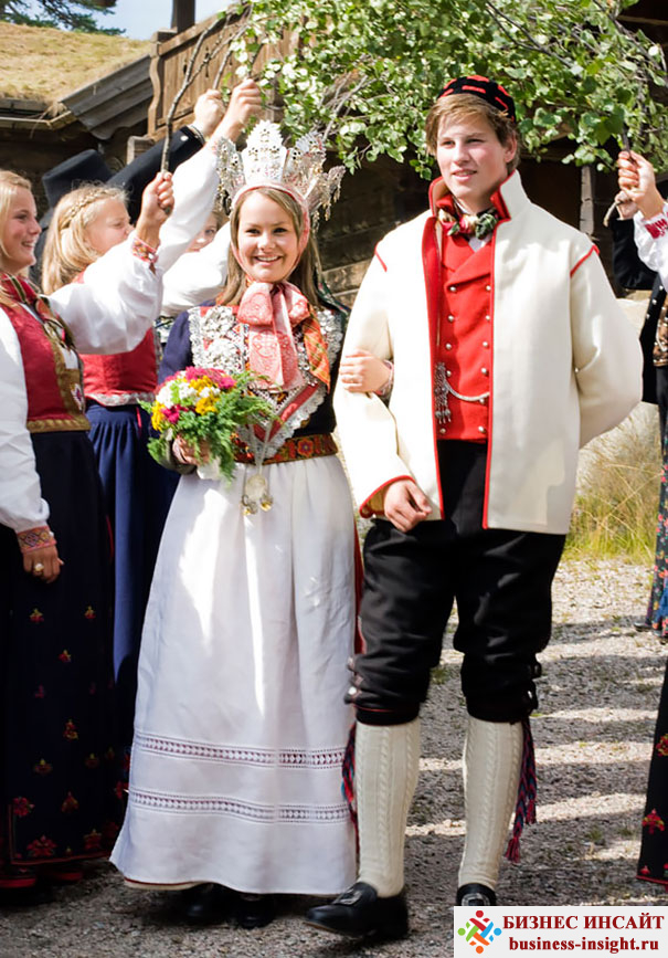 Свадебные костюмы в Норвегии
