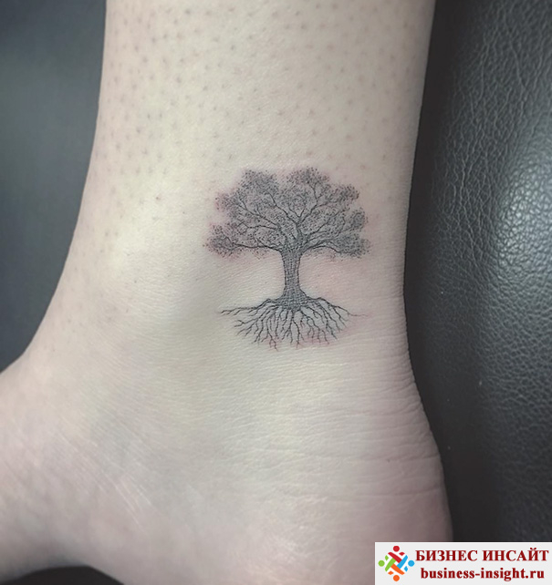 Идеи для маленькой татуировки на ноге