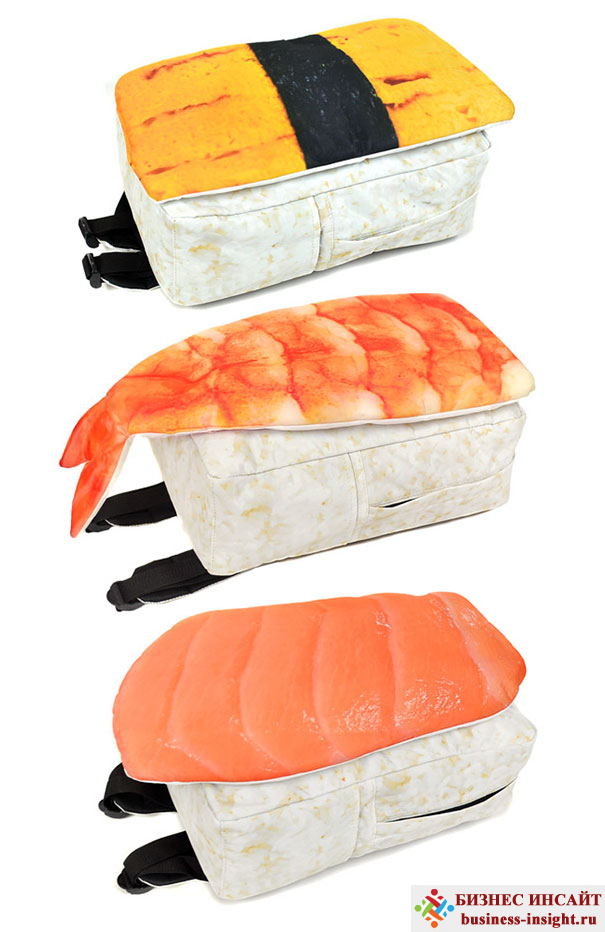 Рюкзак, похожий на суши