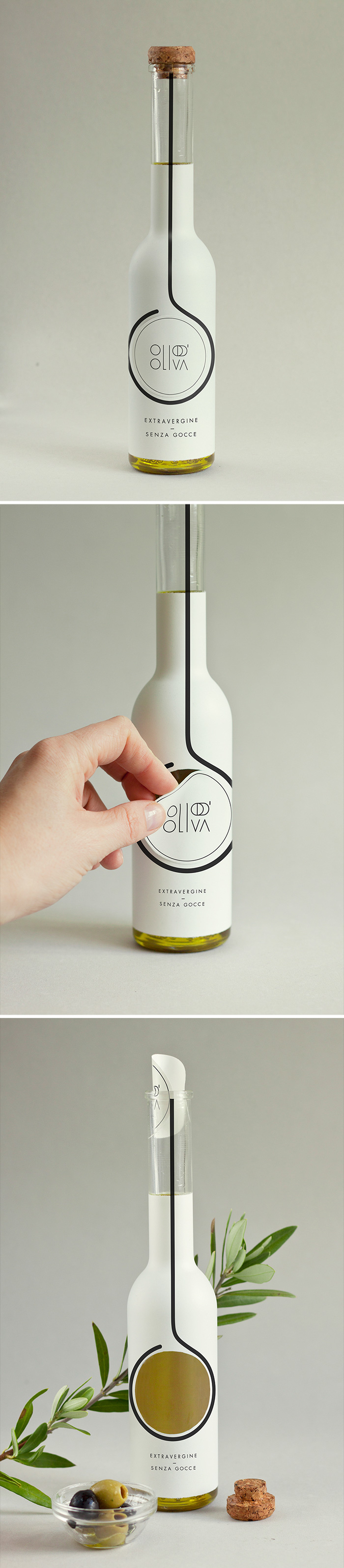 133. Оригинальная бутылка для оливкового масла