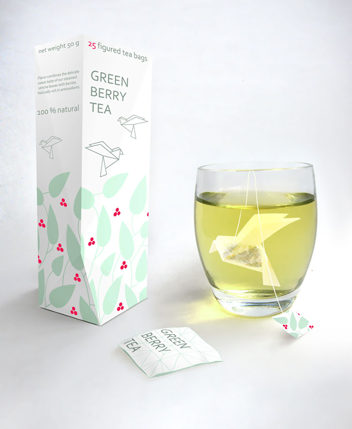 49. Зеленый ягодный чай