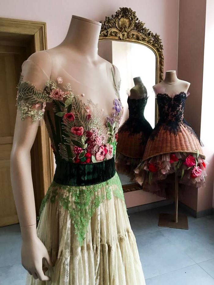 Шикарные платья от французского дизайнера