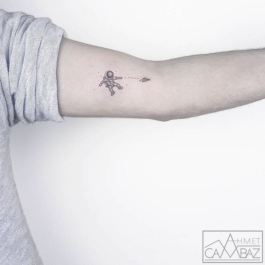 Татуировки простые, но поразительные