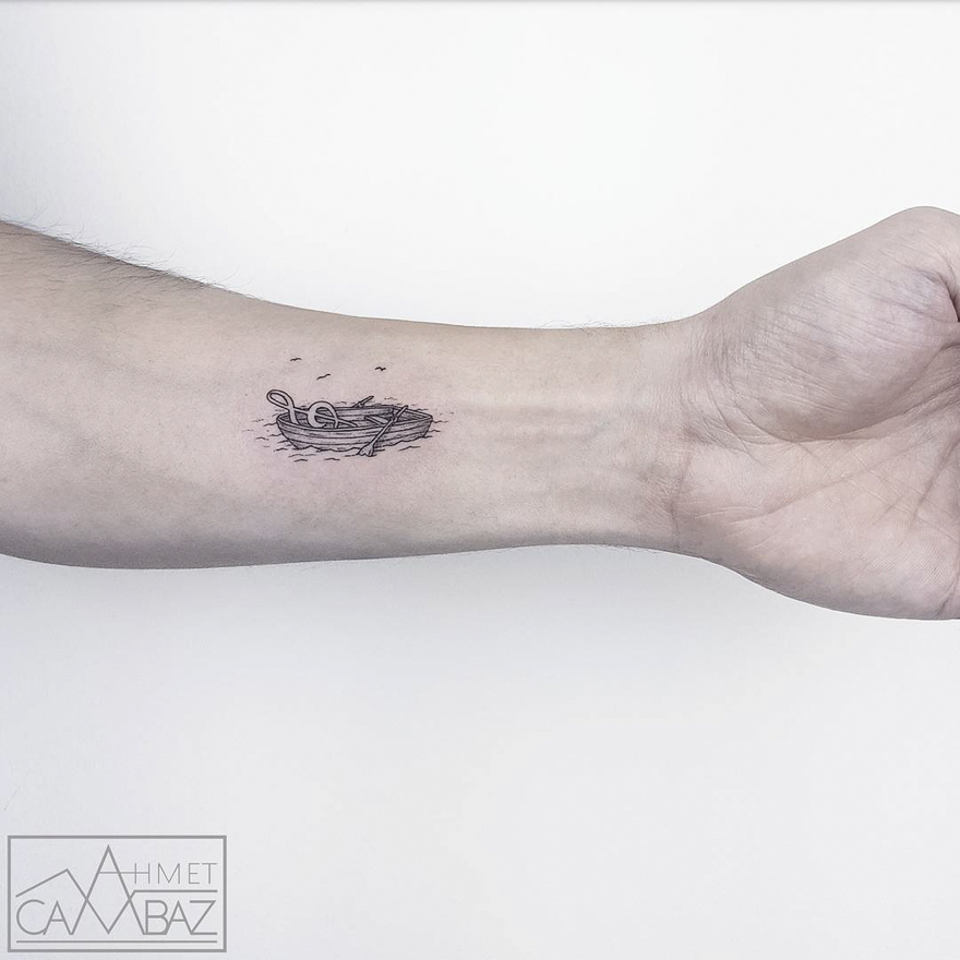 Татуировки простые, но поразительные