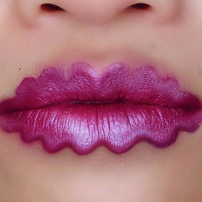 Волнистые губы – еще один модный тренд
