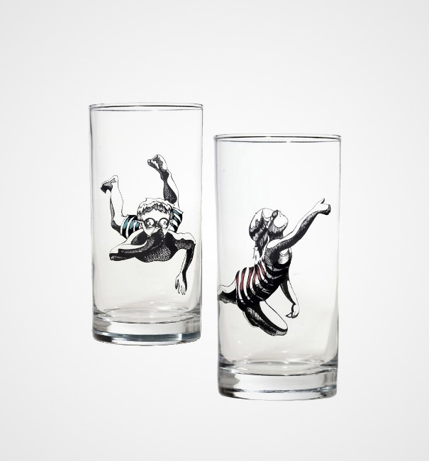 Стильные и креативные стаканы